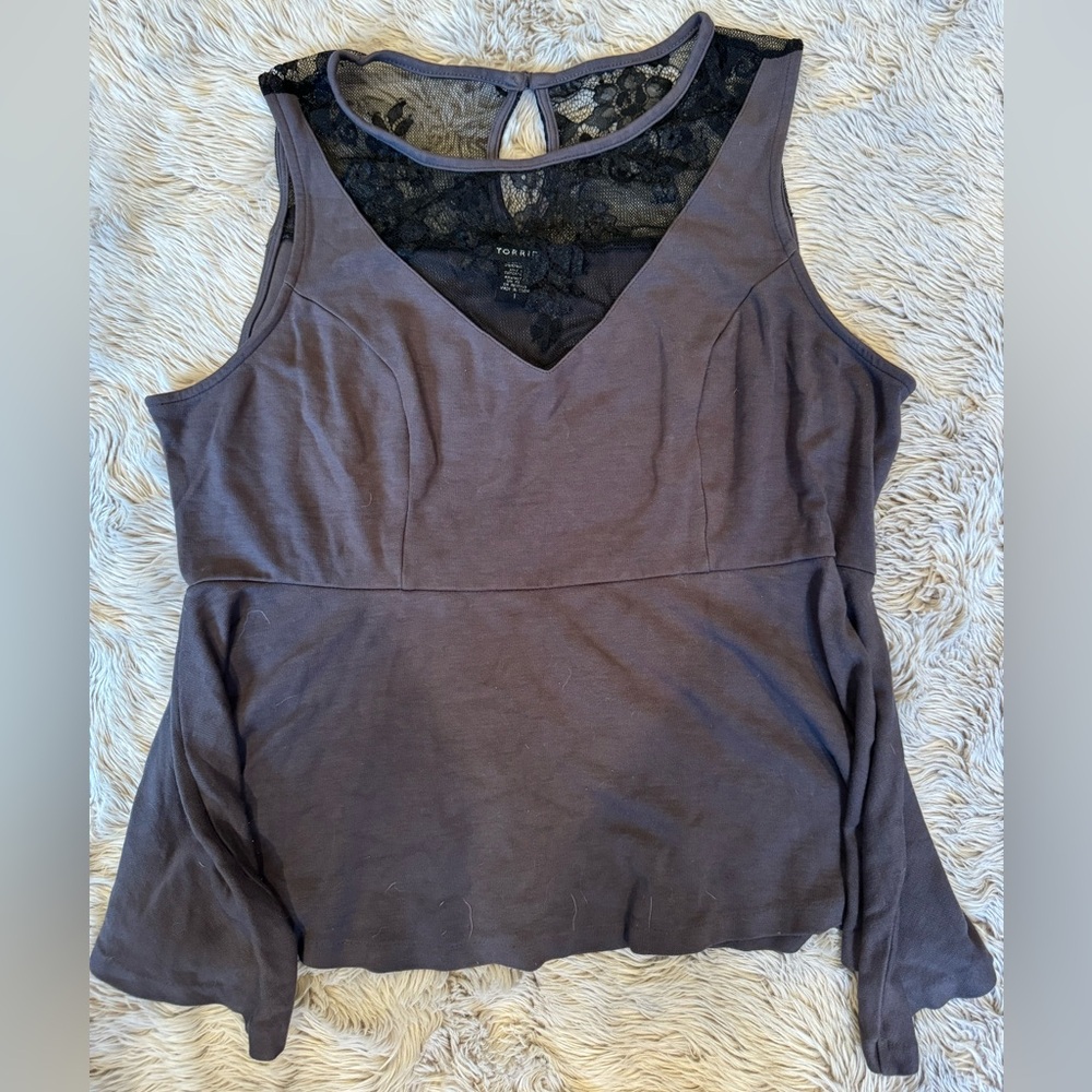 Torrid Gray Tank